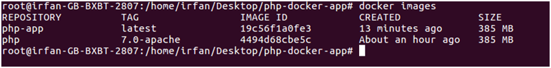 Docker PHP 应用程序 4