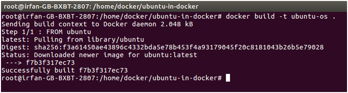 Docker Ubuntu 应用程序 3