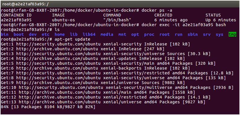 Docker Ubuntu 应用程序 8