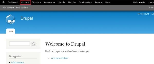 drupal 创建页面
