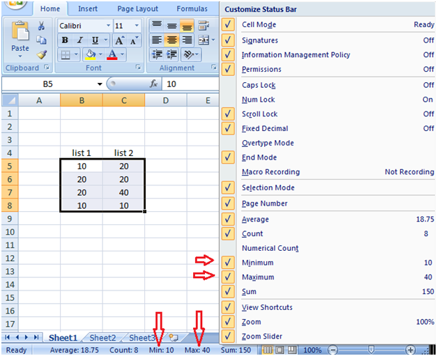Quick Excel Functions 2