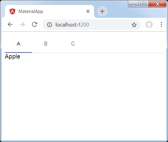 Tabs