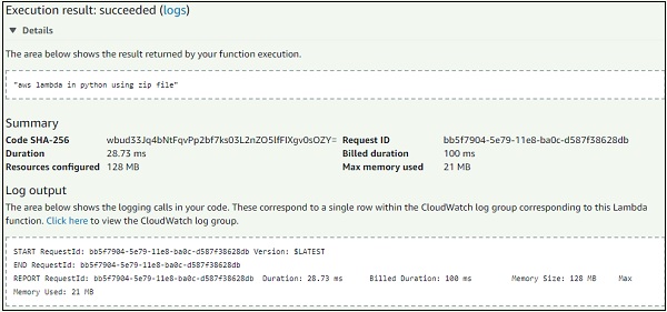 处理程序详细信息 Python