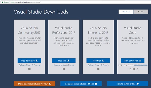 Visual Studio 代码