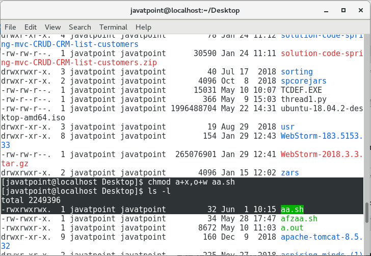 Filesystem and File Permissions