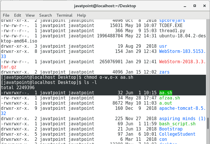 Filesystem and File Permissions