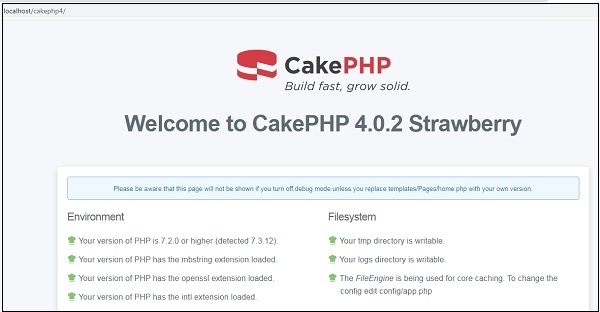 Cakephp 页面