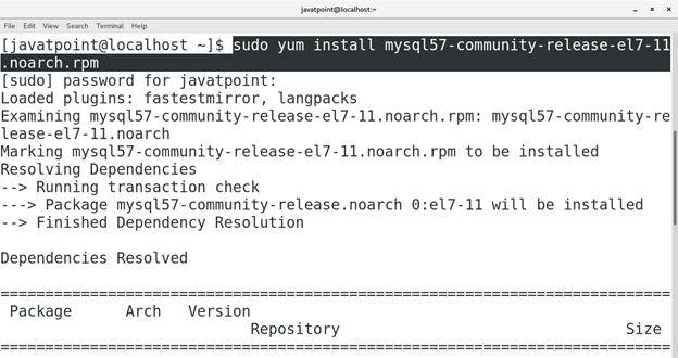 如何在 CentOS 上安装 MySQL 1