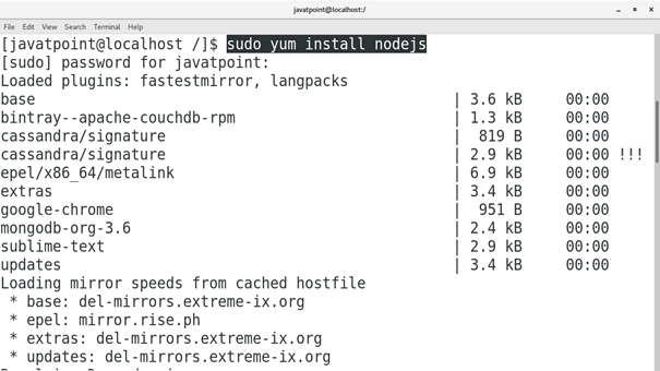 CentOS 如何在 CentOS 上安装 Node.js