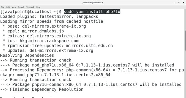 CentOS 如何在 CentOS上安装PHP