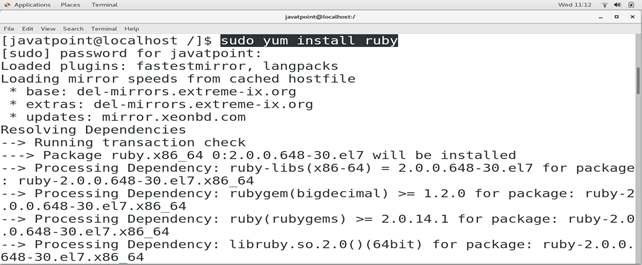 CentOS 如何在 CentOS 1上安装Ruby