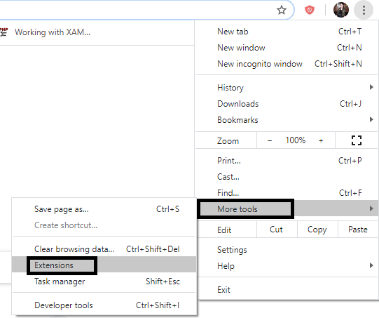 如何从 Chrome 中删除扩展程序