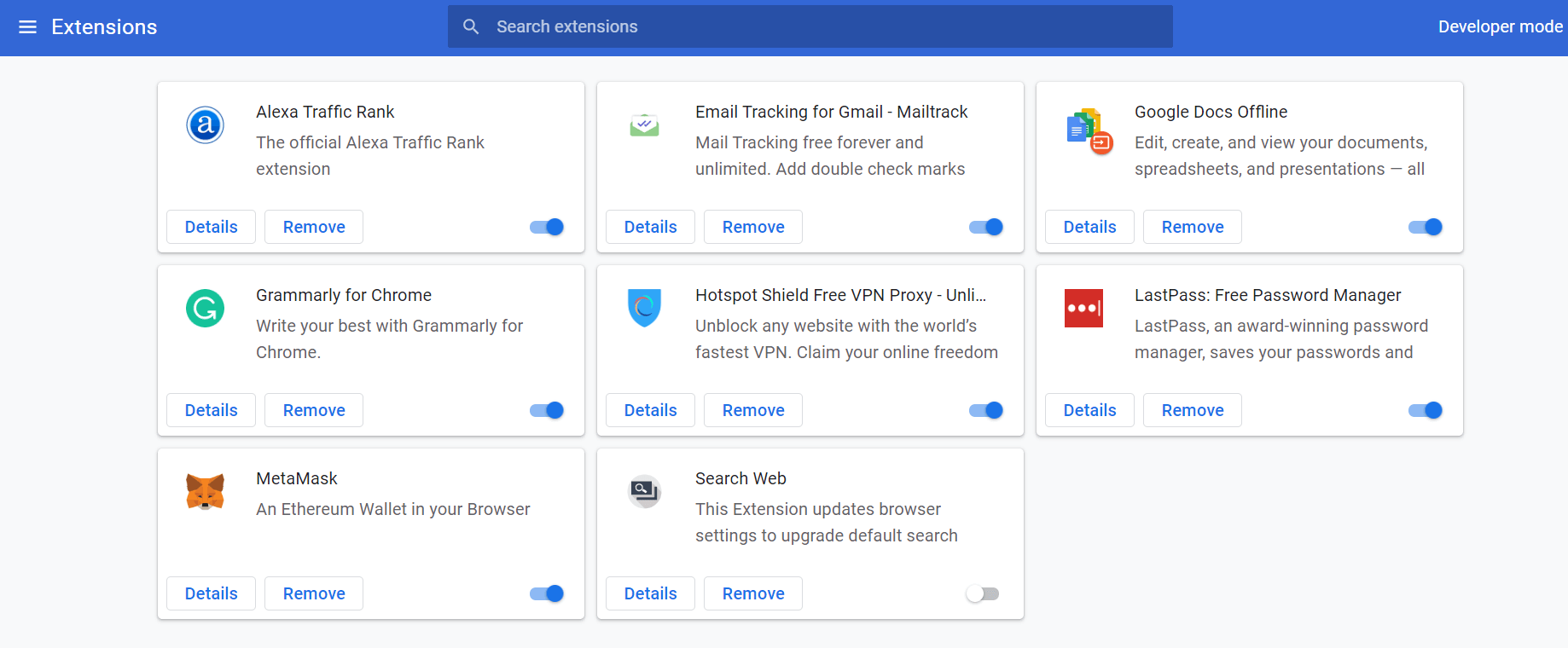 如何从 Chrome 中删除扩展程序