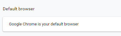 如何将 Chrome 设置为默认浏览器