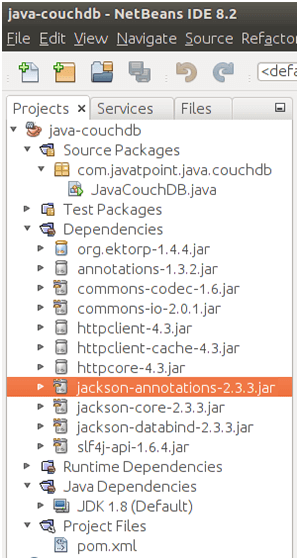 CouchDB Java Sofadb连接3