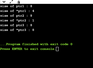 sizeof()在C++中的运算符