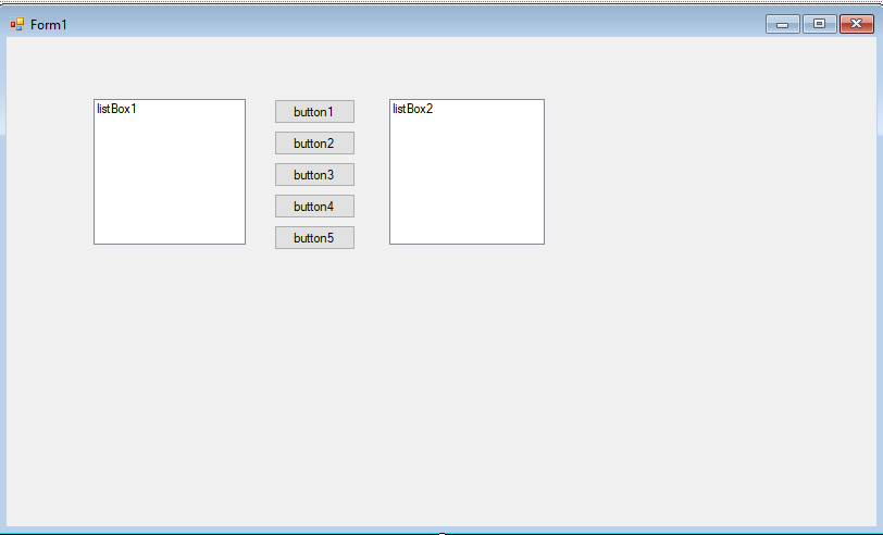 ListBox Control in C#