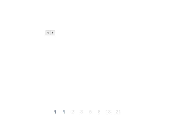 斐波那契动画