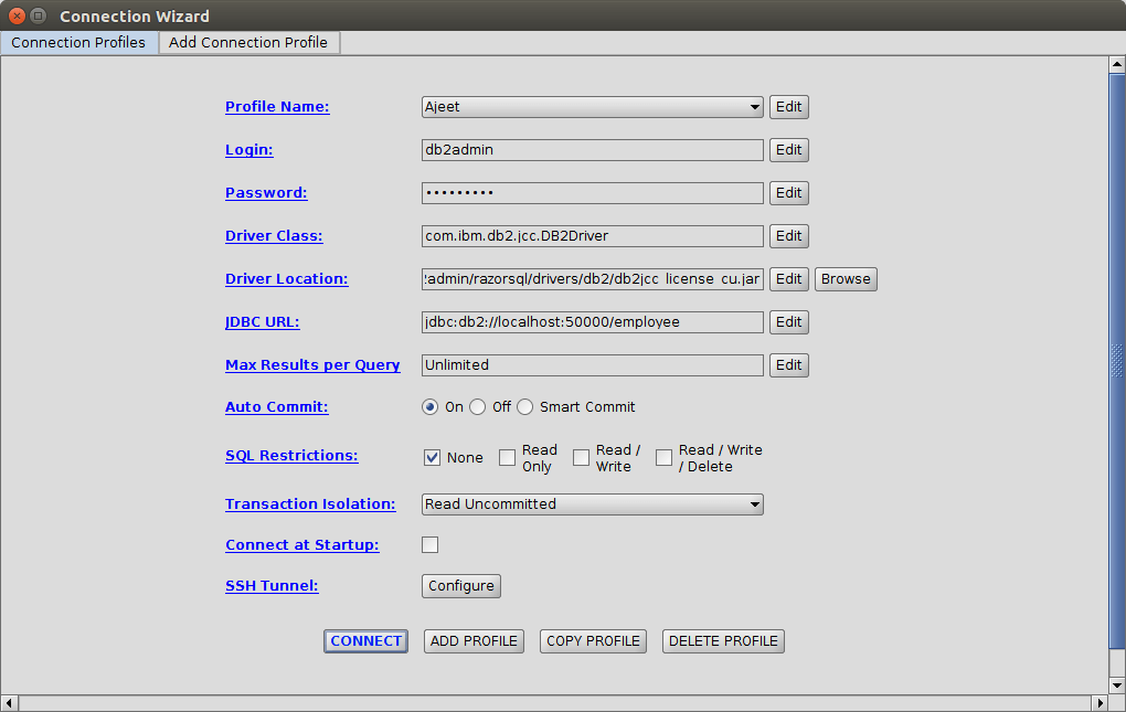 DB2 GUI 3