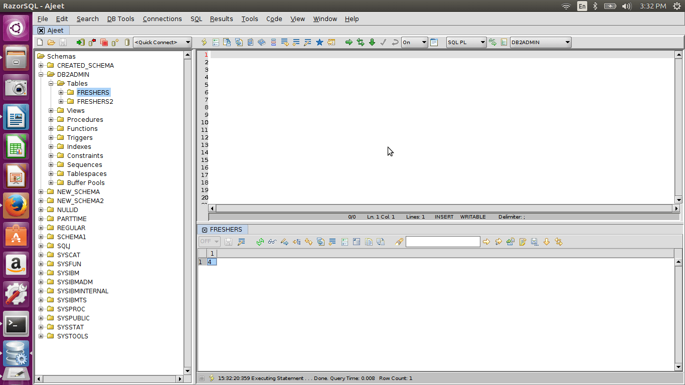 DB2 rowcount2