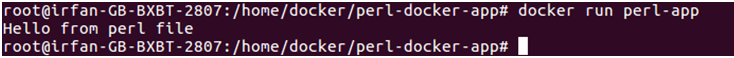 Docker Perl 应用程序 4