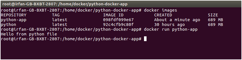 Docker Python 应用程序 5