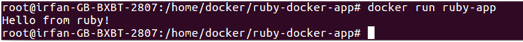 Docker Ruby 应用程序 4