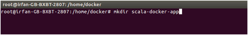 Docker Scala 应用程序 1