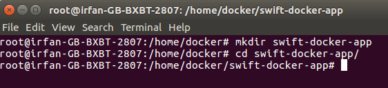 Docker Swift 应用程序 2