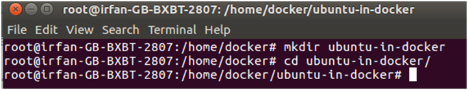 Docker Ubuntu 应用程序 2