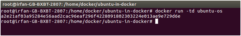 Docker Ubuntu 应用程序 4