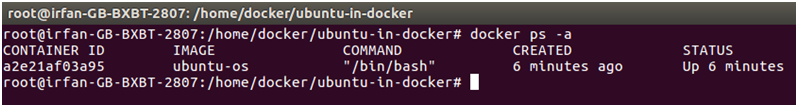 Docker Ubuntu 应用程序 5