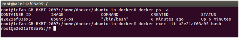 Docker Ubuntu 应用程序 6