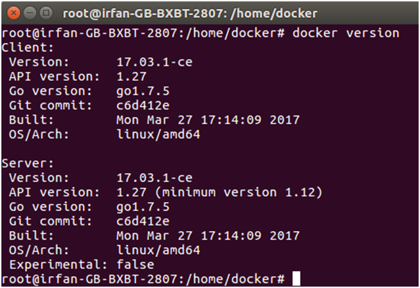 Docker Useful commands 1