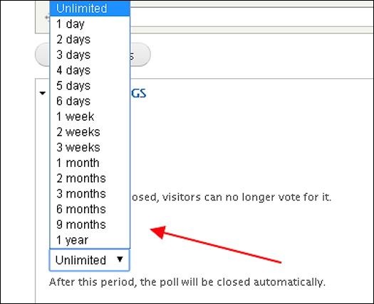 Drupal Poll Module