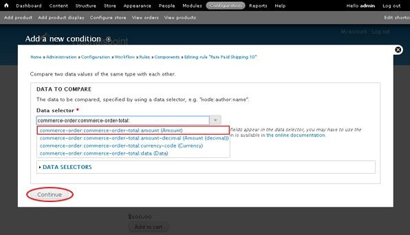 Drupal Setup Shipping