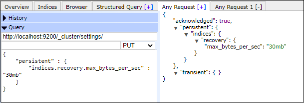 Elasticsearch Cluster APIs