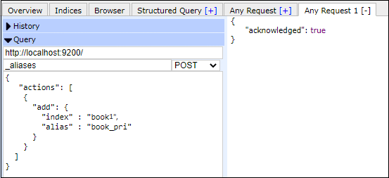 Elasticsearch Index APIs