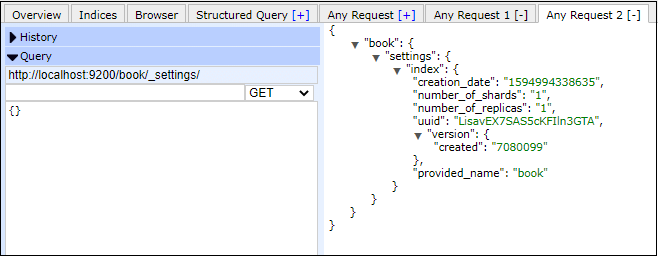 Elasticsearch Index APIs