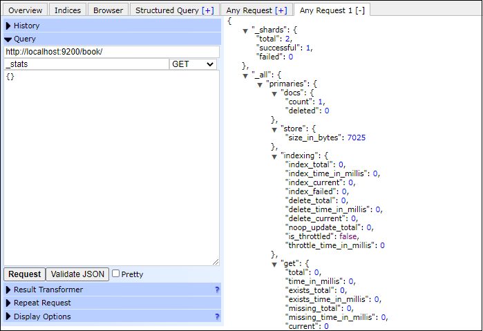 Elasticsearch Index APIs