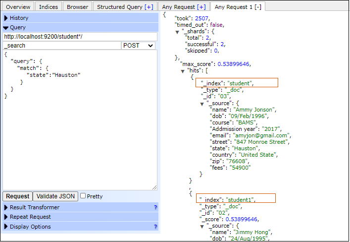 Elasticsearch Query DSL