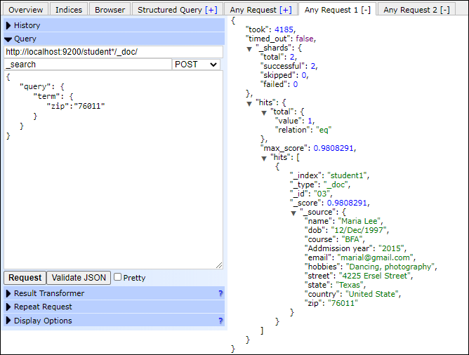 Elasticsearch Query DSL