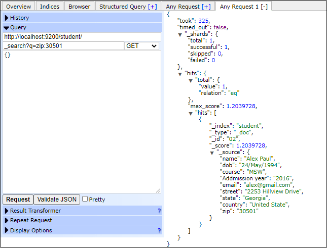 Elasticsearch Search APIs