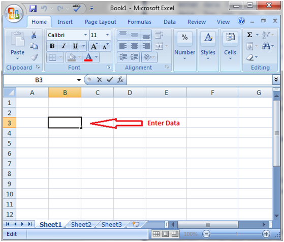 如何在Excel中输入数据