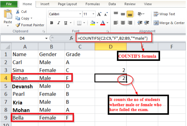 使用COUNT，COUNTIF和COUNTIFS函数