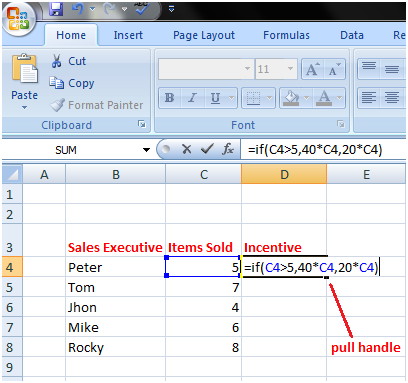 Excel如果函数具有计算1