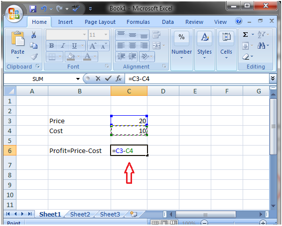 如何在Excel中进行减法
