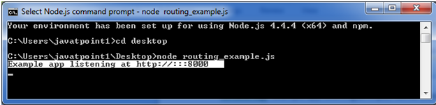 ExpressJS Routing