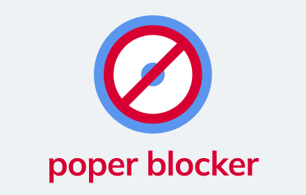 Pop up blocker for Chrome插件