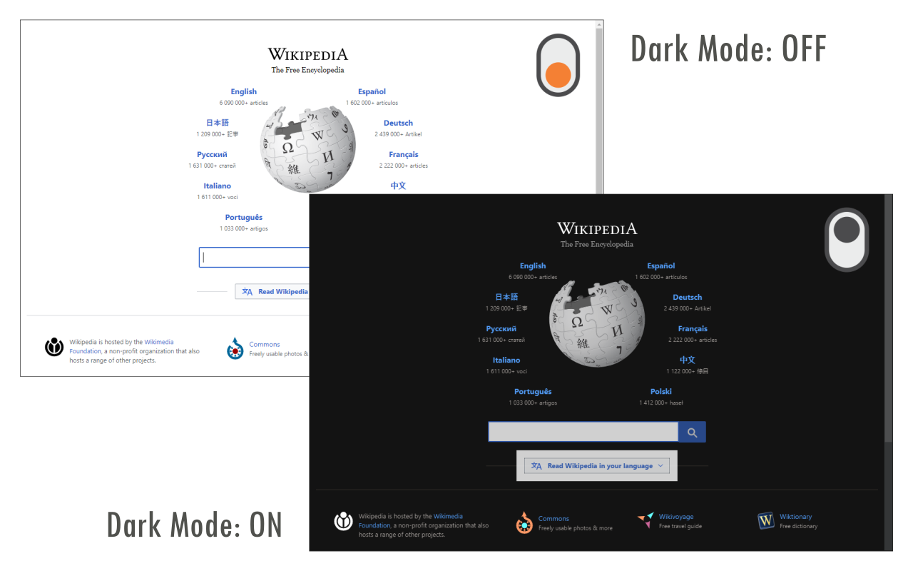 DarkMode 黑暗模式软件截图